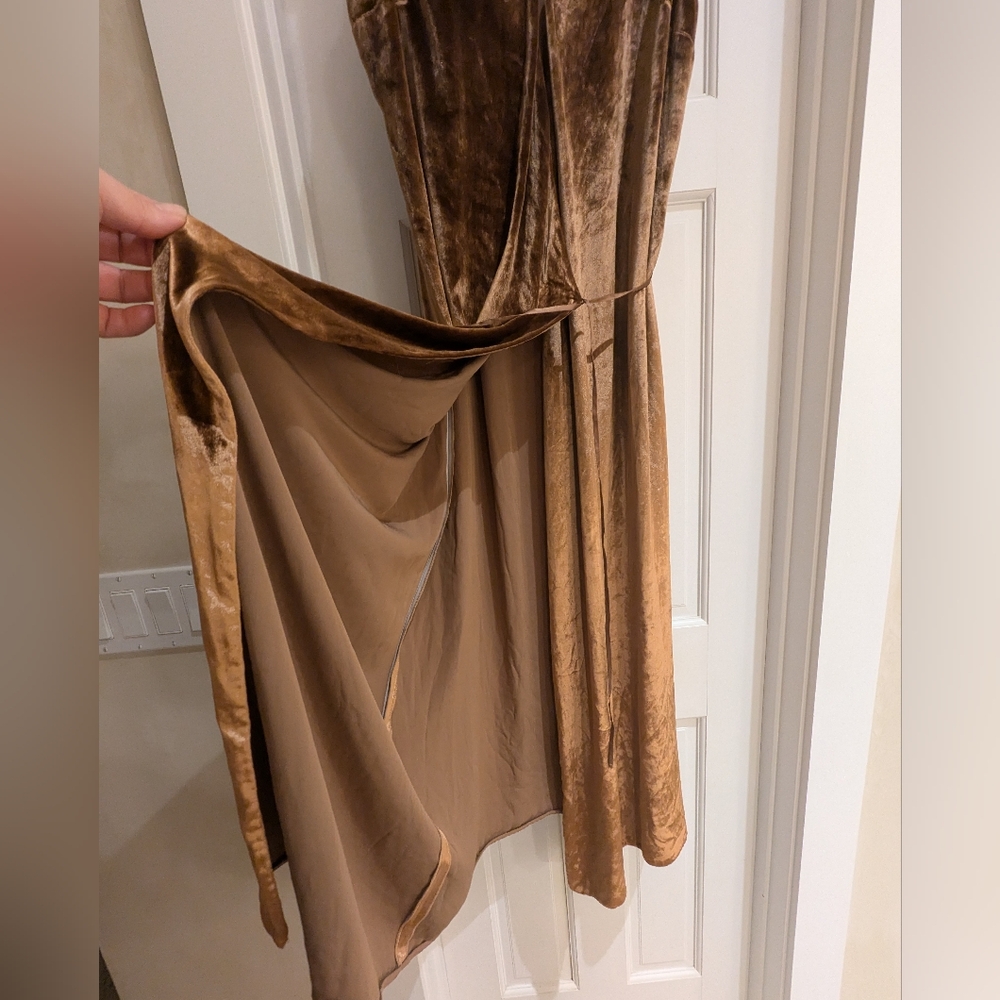 Vince Velvet Dress Xl - image 5